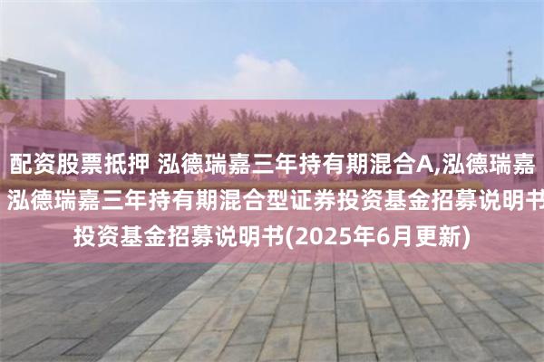 配资股票抵押 泓德瑞嘉三年持有期混合A,泓德瑞嘉三年持有期混合C: 泓德瑞嘉三年持有期混合型证券投资基金招募说明书(2025年6月更新)