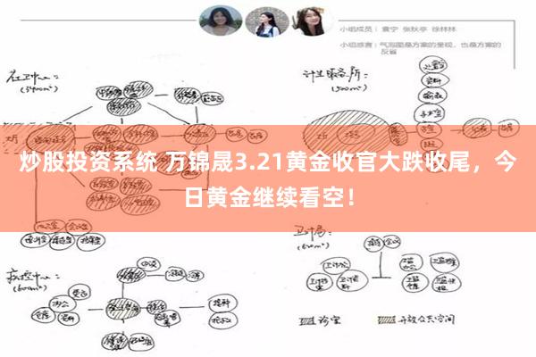炒股投资系统 万锦晟3.21黄金收官大跌收尾，今日黄金继续看